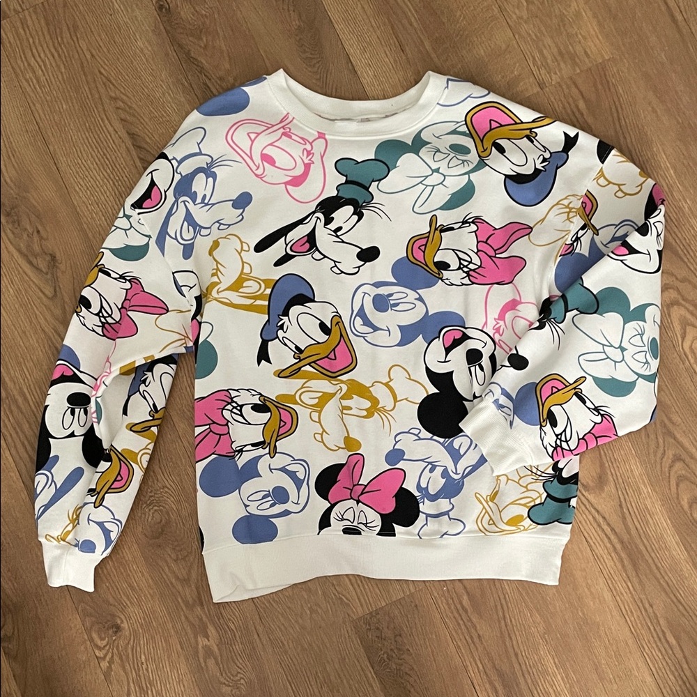 Disney Multicolor Character Sweatshirt